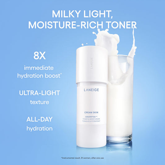 LANEIGE Cream Skin Toner & Moisturizer 2-In-1
