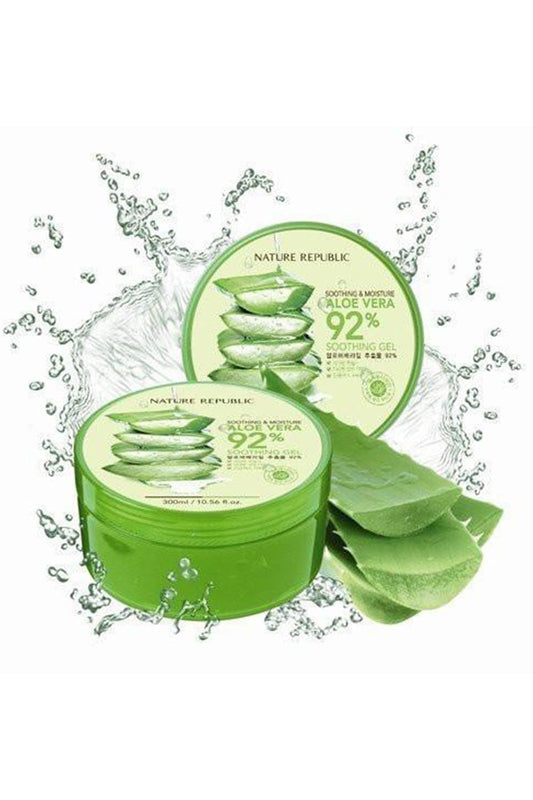 Nature Republic Soothing & Moisture Aloe Vera 92% Gel Mist, 150 Gram