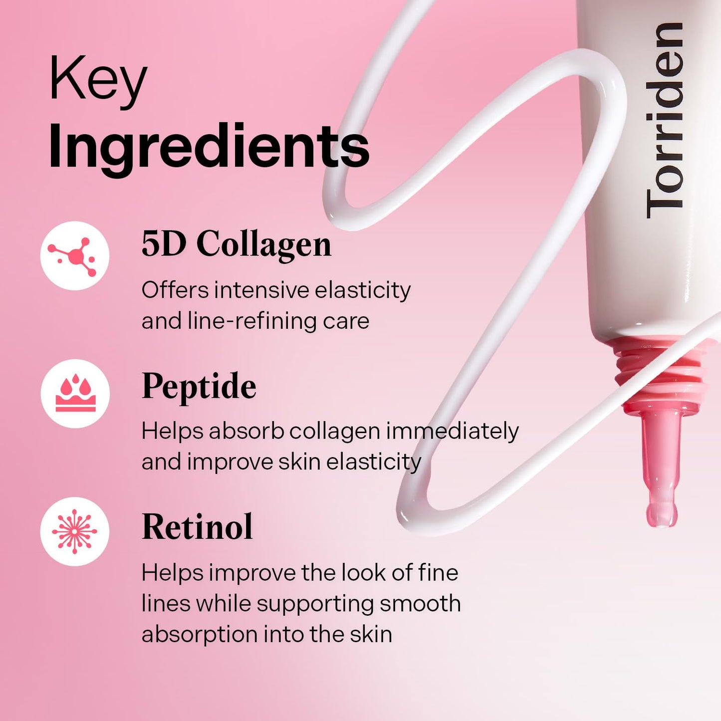 Torriden CELLMAZING Collagen Firming Eye Cream 30ml (1.01 fl.oz) | Wrinkle Improvement and Dark Circles Care | 5D Collagen Complex, 4R Pure Retinol | Korean Skincare Eye Cream