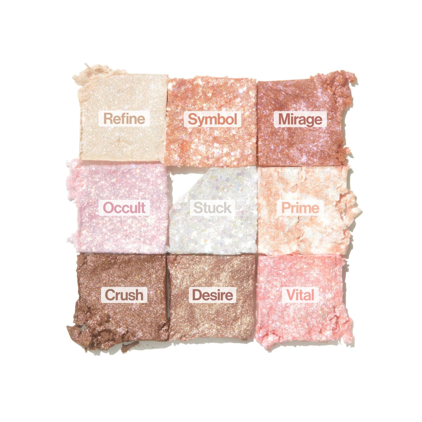 UNLEASHIA | Glitterpedia Lidschatten |Palette|Augen-Make-up|Punkt-Make-up Vegan|Kosmetik|Koreanische Kosmetik|Täglich|matt|glitter|schimmer|perlmutt|täglich|party|funkelnd…