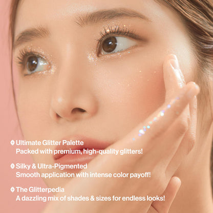 UNLEASHIA Glitterpedia Eye Palette