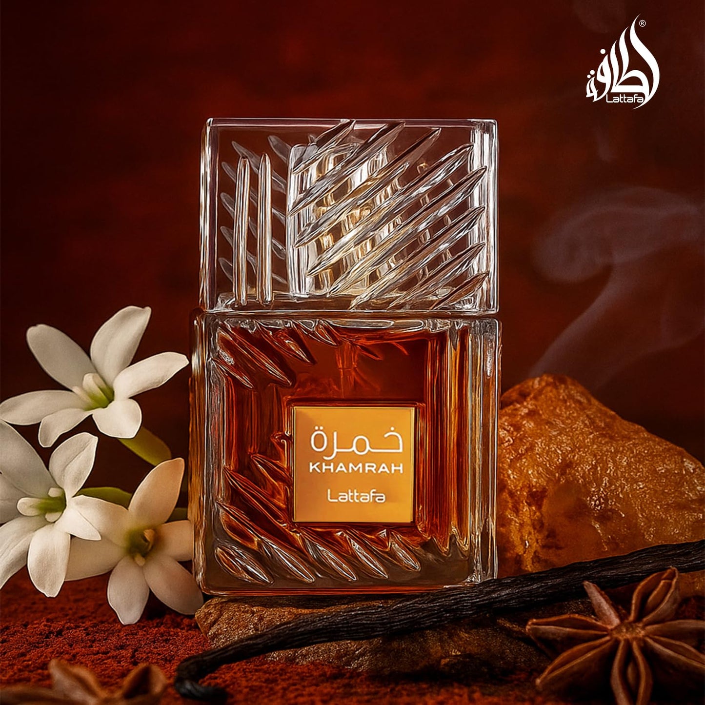Lattafa Khamra Eau de Parfum Spray for Unisex 100 ml