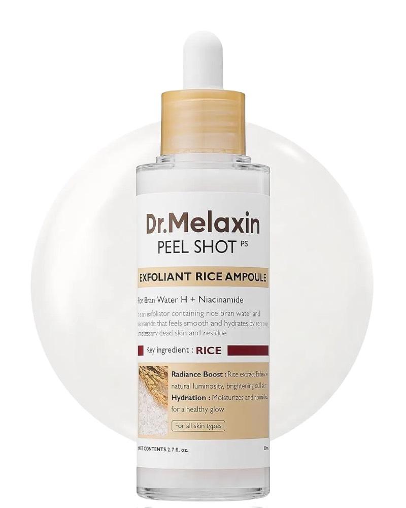 Dr. Melaxin Peel Shot Glow Rice Peeling Ampoule 80ml