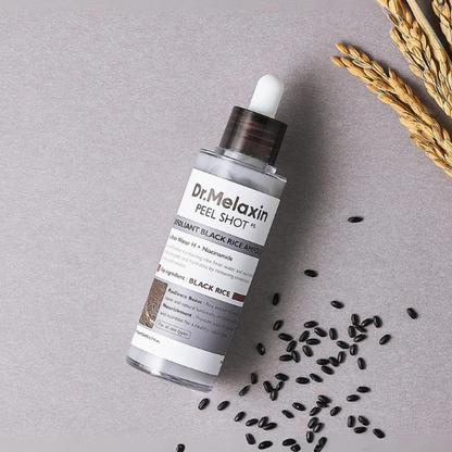 Dr. Melaxin Peel Shot Glow Black Rice Peeling Ampoule 80ml