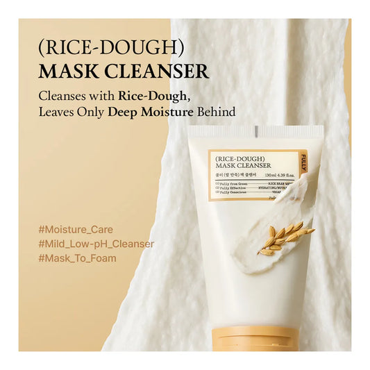 FULLY Rice-Dough Mask Cleanser 130ml